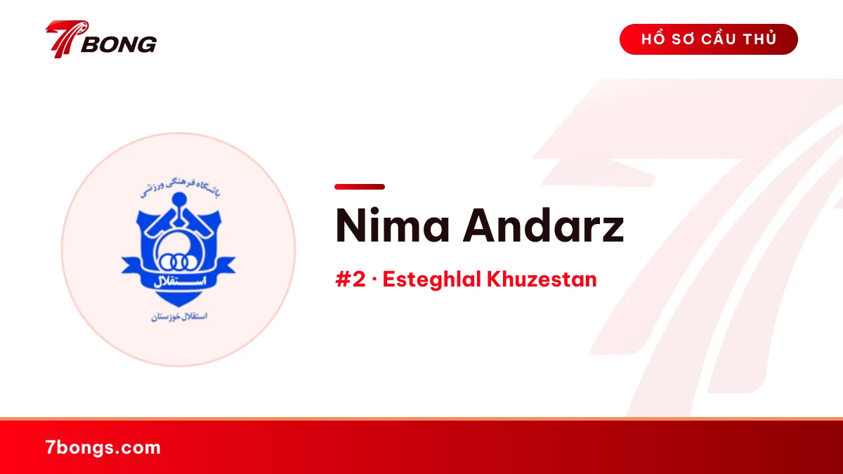 Nima Andarz — Esteghlal Khuzestan