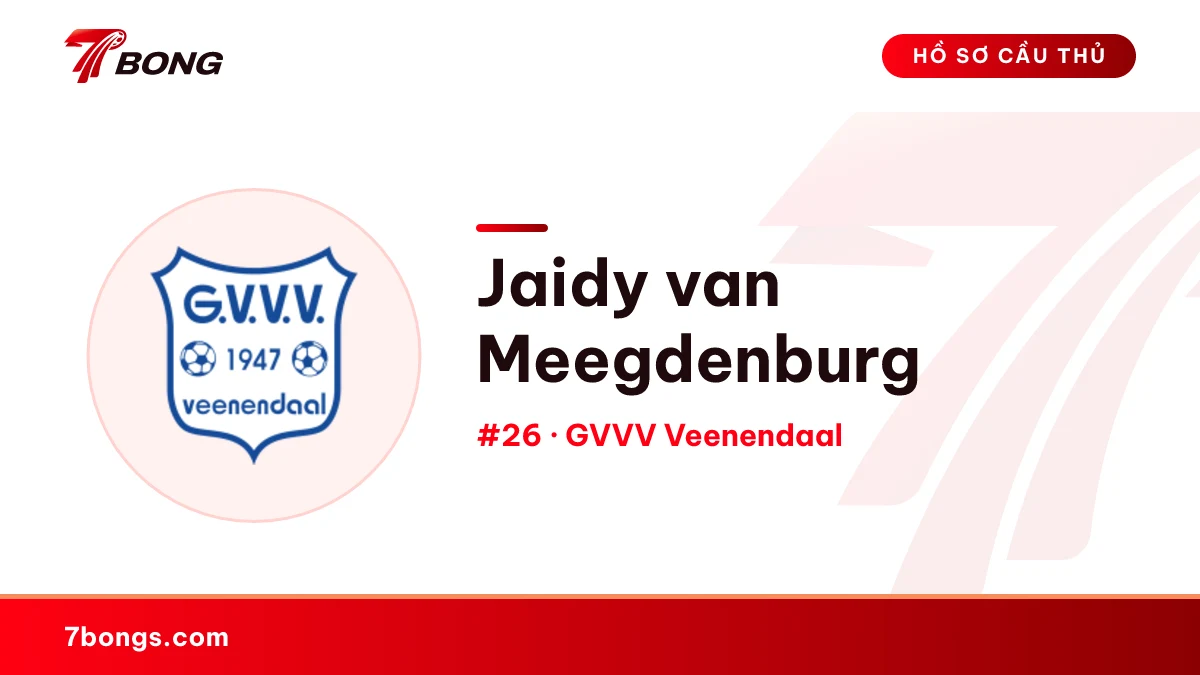 Jaidy van Meegdenburg — GVVV Veenendaal