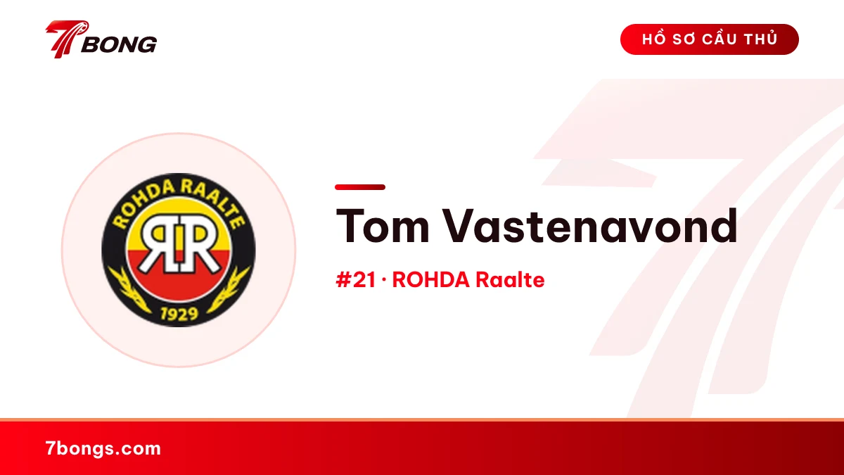 Tom Vastenavond — ROHDA Raalte