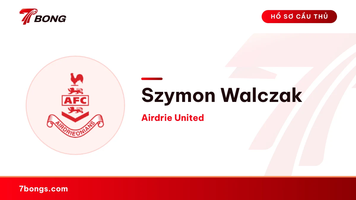 Szymon Walczak — Airdrie United