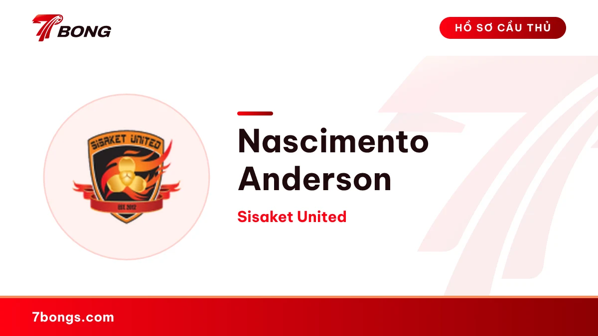 Nascimento Anderson — Sisaket United