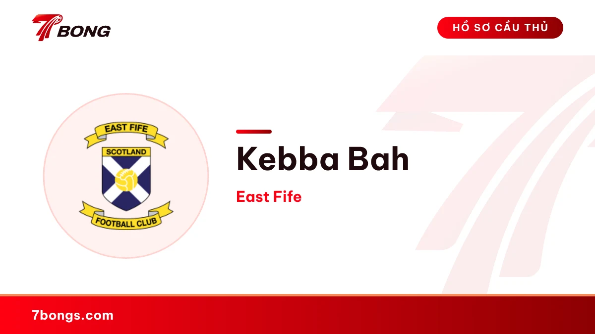 Kebba Bah — East Fife