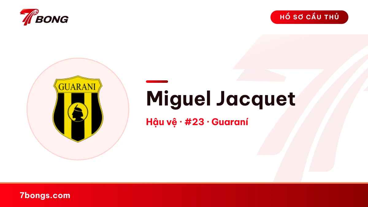 Miguel Jacquet — Guaraní