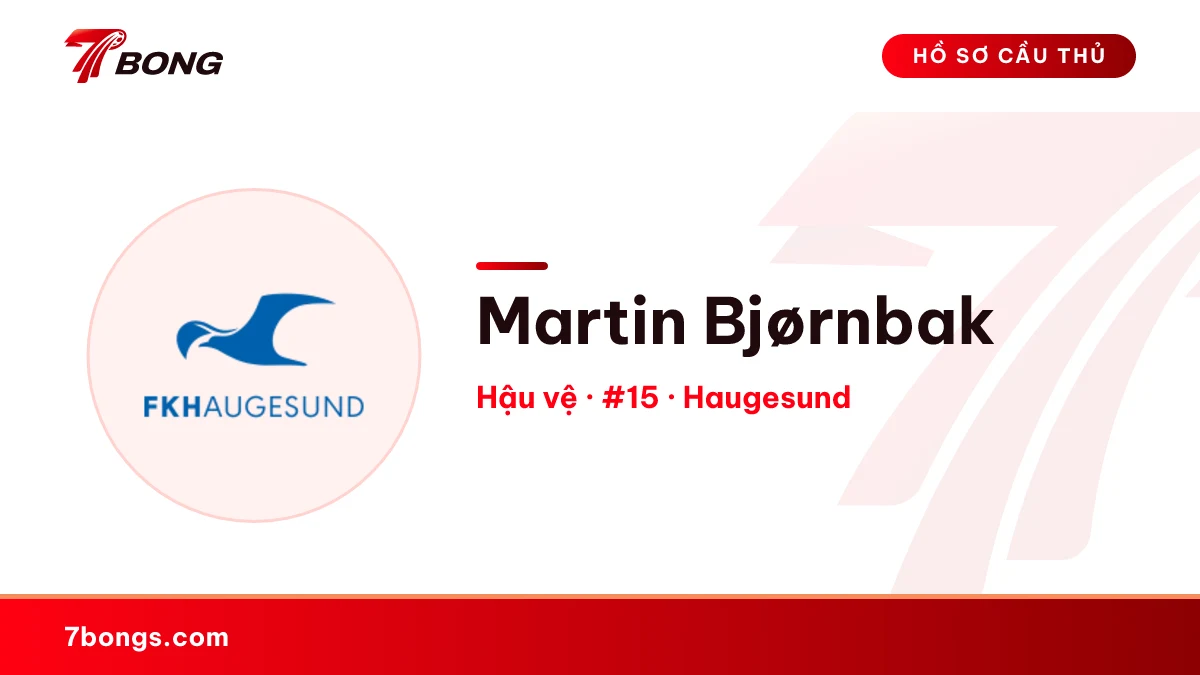 Martin Bjørnbak — Haugesund