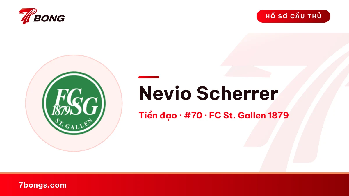 Nevio Scherrer — FC St. Gallen 1879