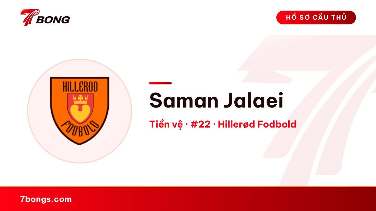 Saman Jalaei — Hillerød Fodbold