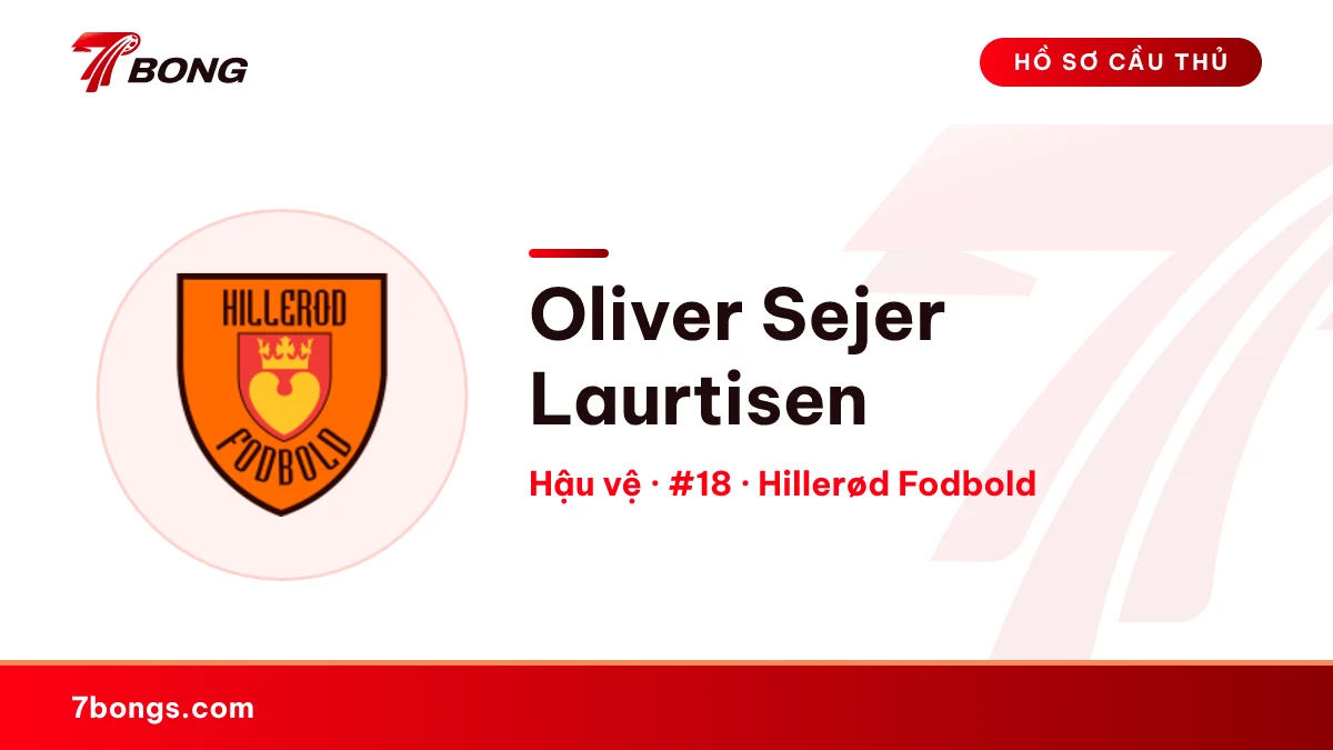 Oliver Sejer Laurtisen — Hillerød Fodbold