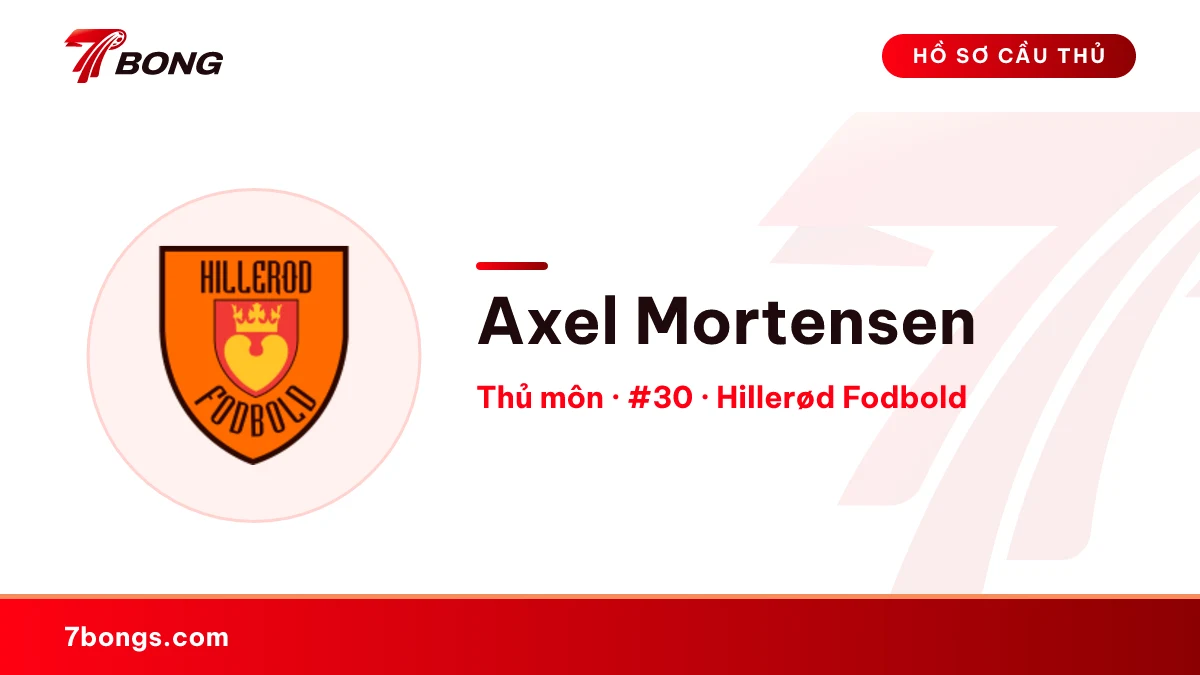 Axel Mortensen — Hillerød Fodbold