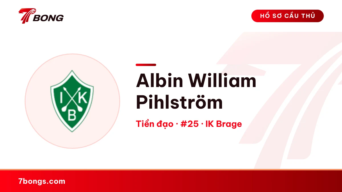 Albin William Pihlström — IK Brage