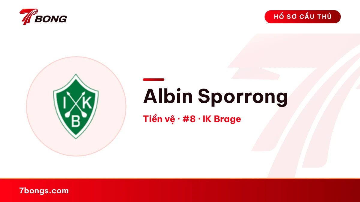 Albin Sporrong — IK Brage