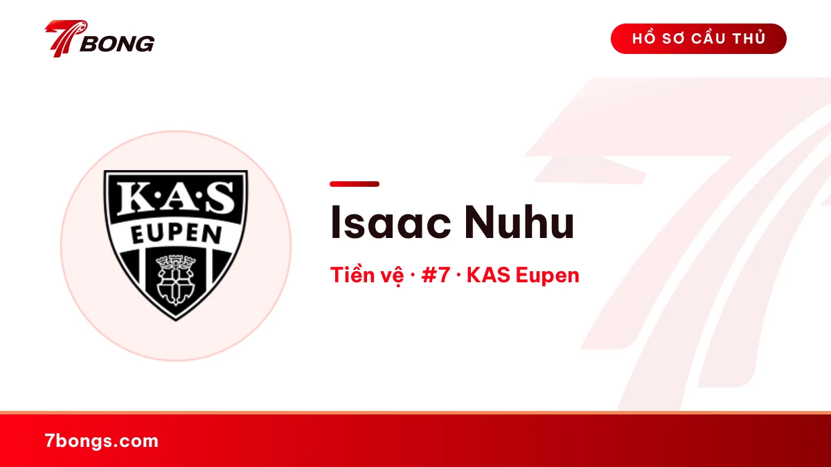 Isaac Nuhu — KAS Eupen