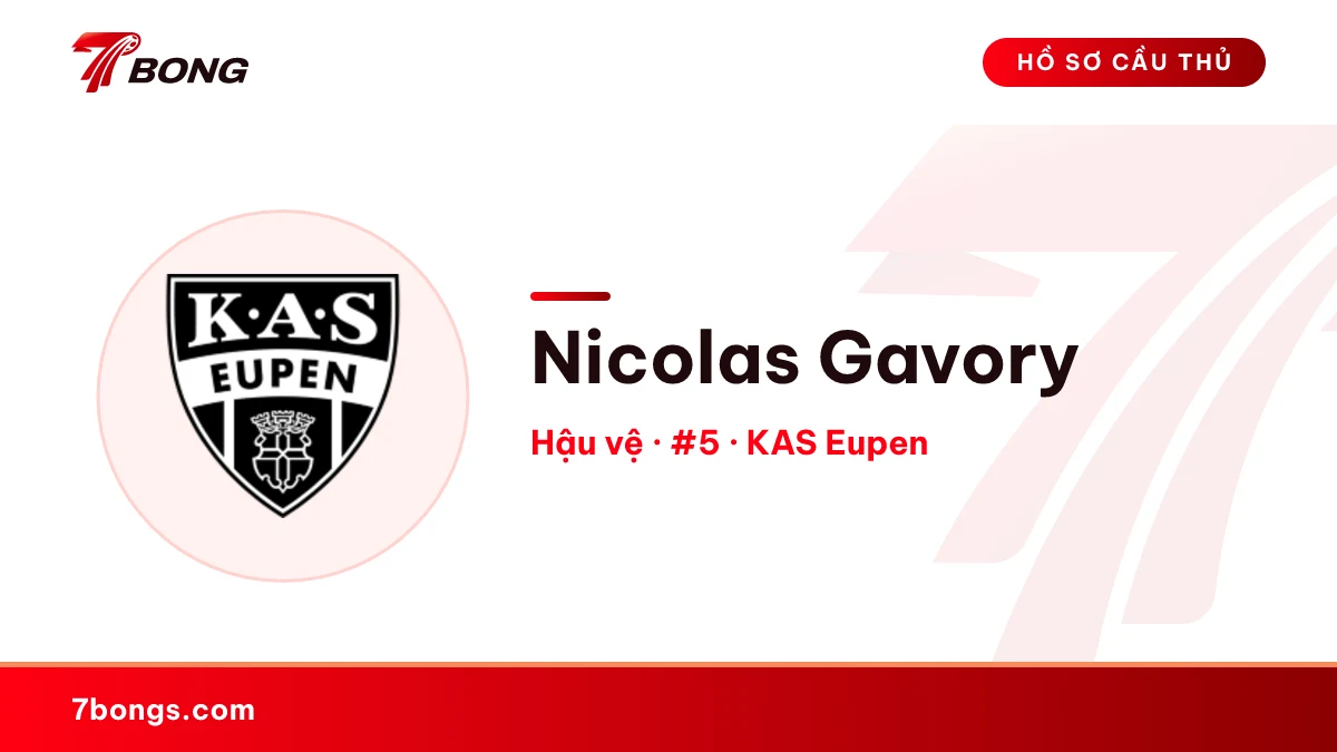 Nicolas Gavory — KAS Eupen