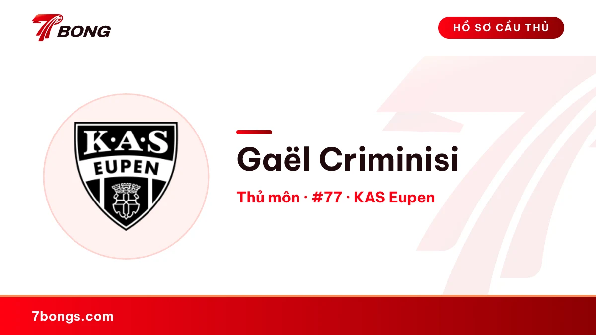 Gaël Criminisi — KAS Eupen