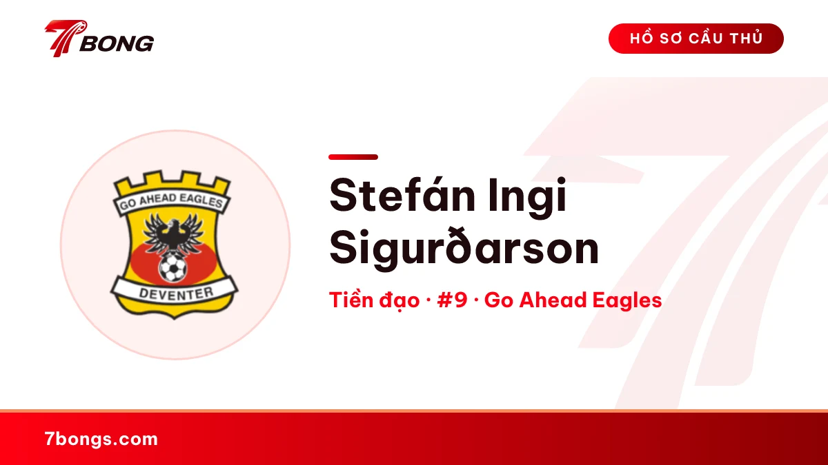 Stefán Ingi Sigurðarson — Go Ahead Eagles