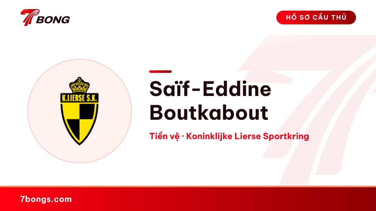 Saïf-Eddine Boutkabout — Koninklijke Lierse Sportkring