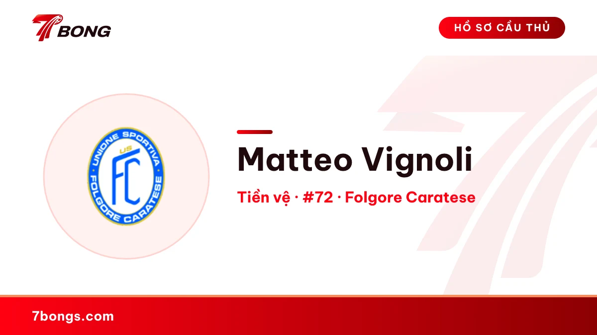 Matteo Vignoli — Folgore Caratese