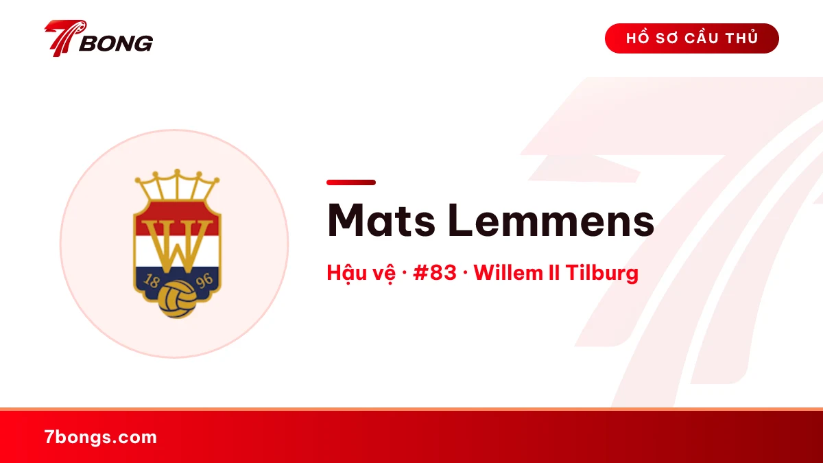 Mats Lemmens — Willem II Tilburg