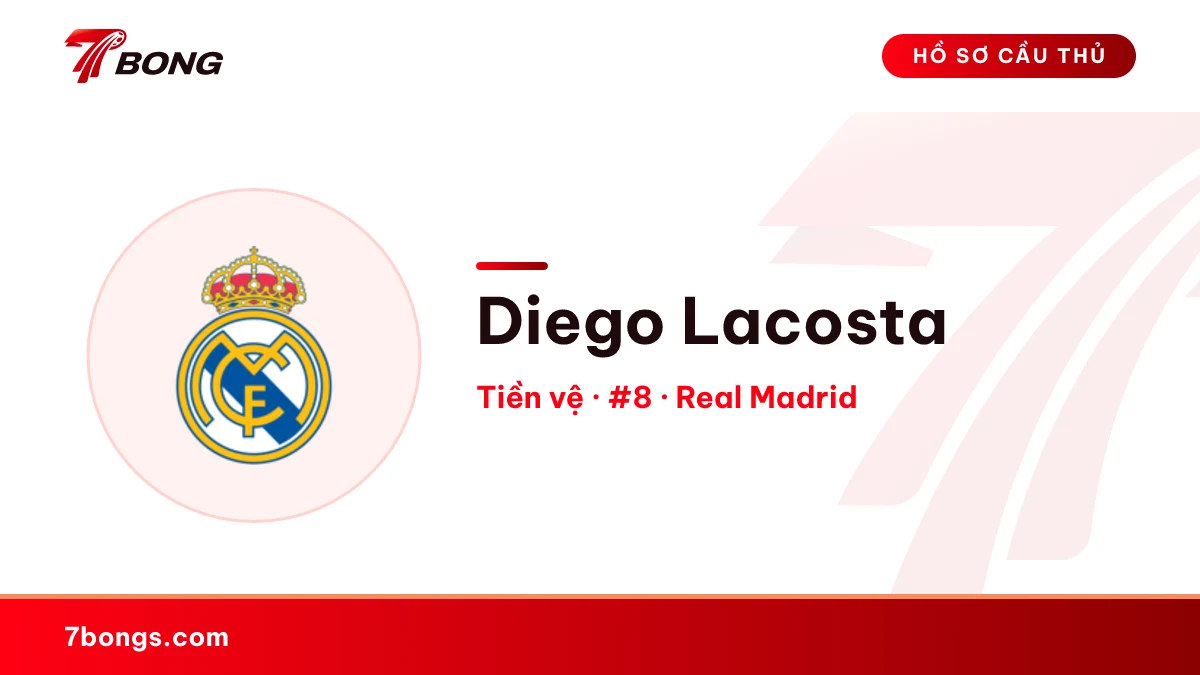 Diego Lacosta — Real Madrid