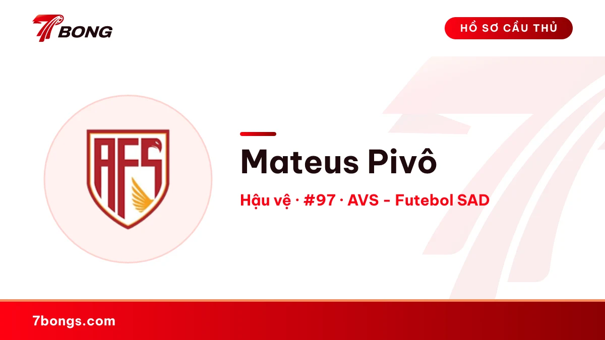 Mateus Pivô — AVS - Futebol SAD