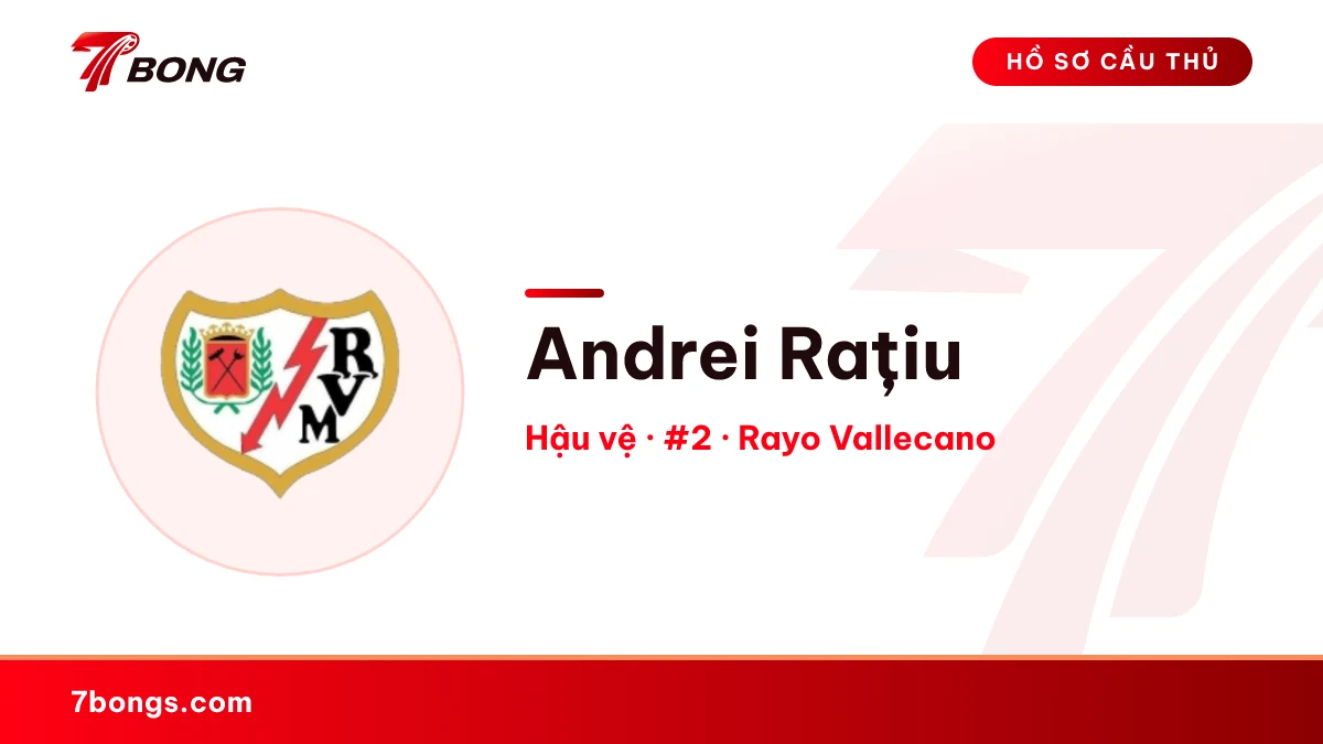 Andrei Rațiu — Rayo Vallecano