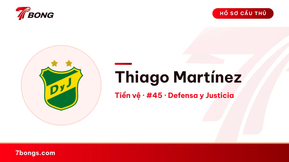 Thiago Martínez — Defensa y Justicia