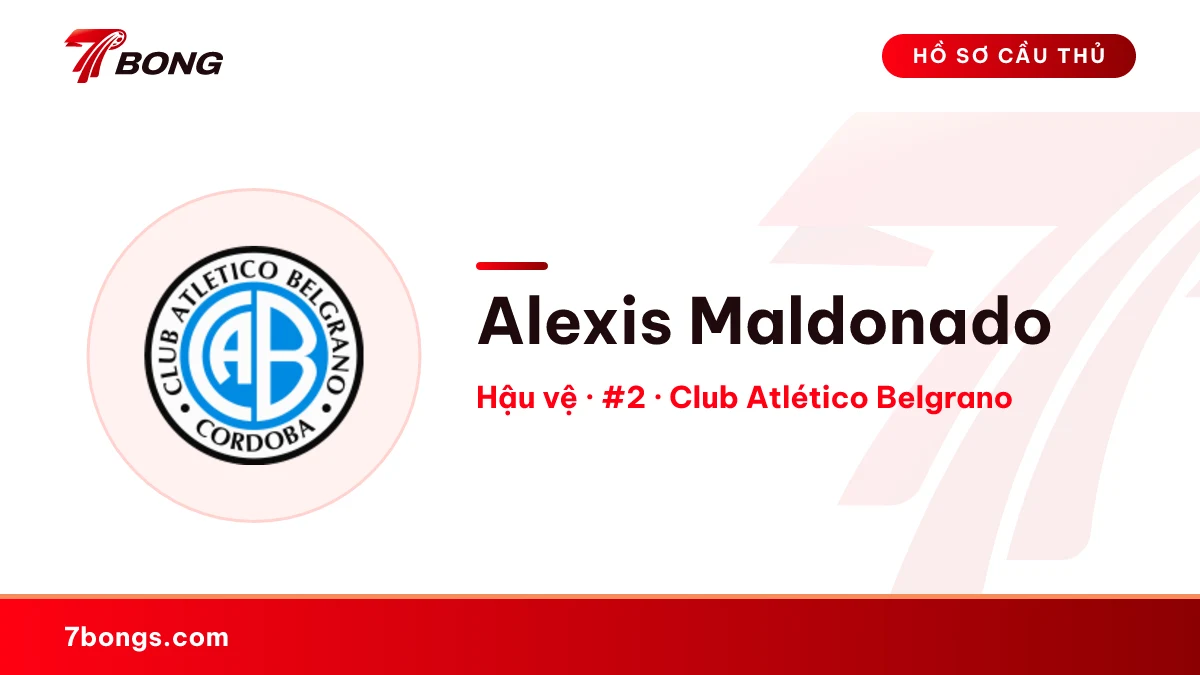 Alexis Maldonado — Club Atlético Belgrano