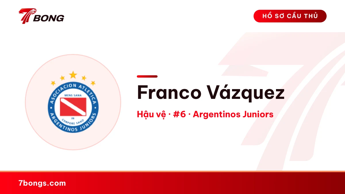 Franco Vázquez — Argentinos Juniors
