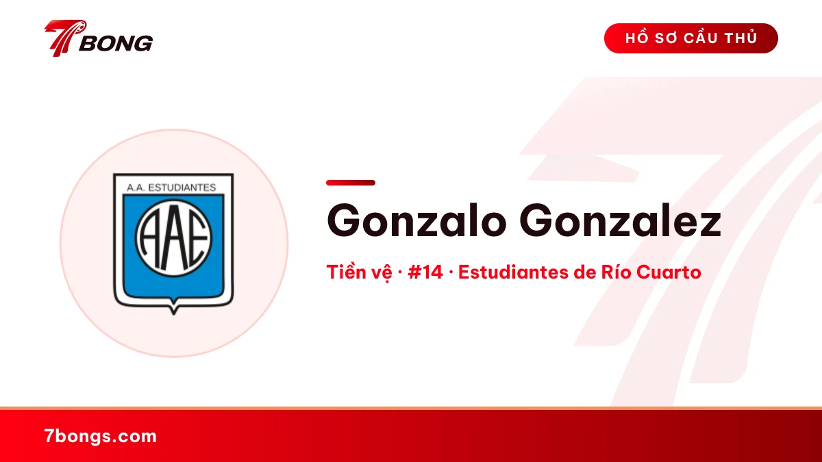 Gonzalo Gonzalez — Estudiantes de Río Cuarto