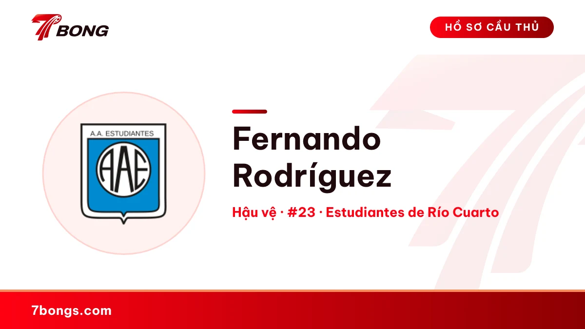 Fernando Rodríguez — Estudiantes de Río Cuarto
