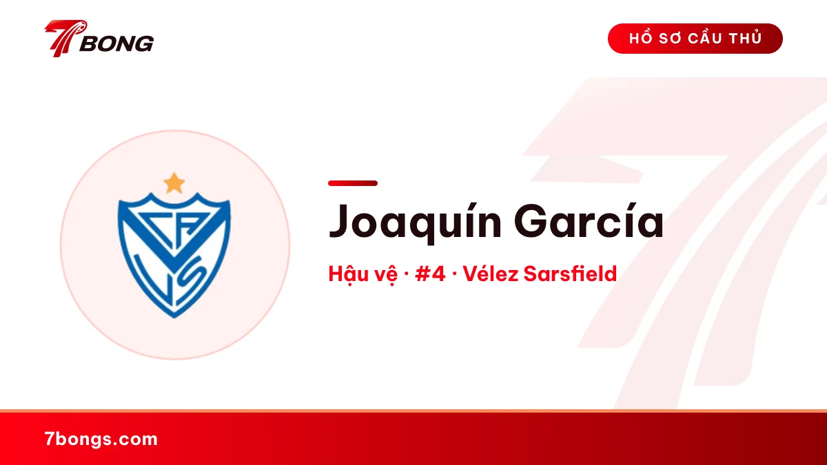 Joaquín García — Vélez Sarsfield