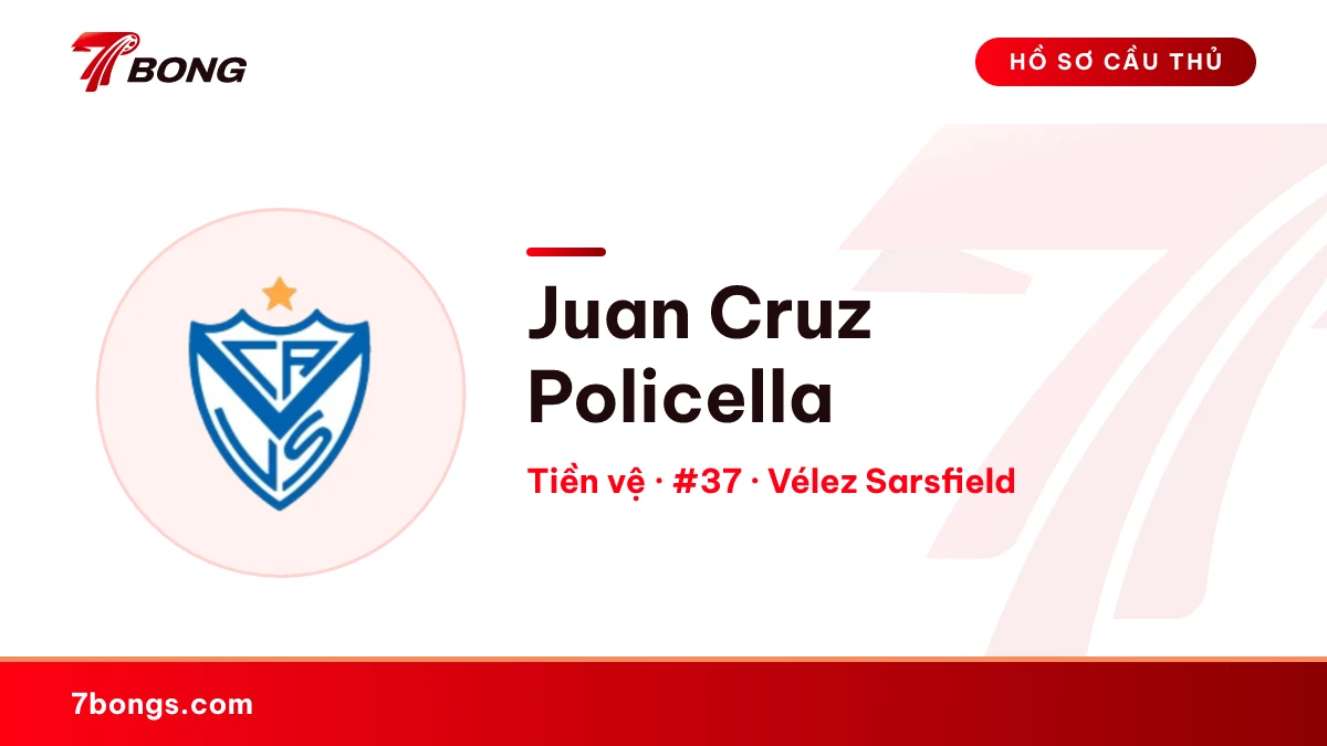 Juan Cruz Policella — Vélez Sarsfield
