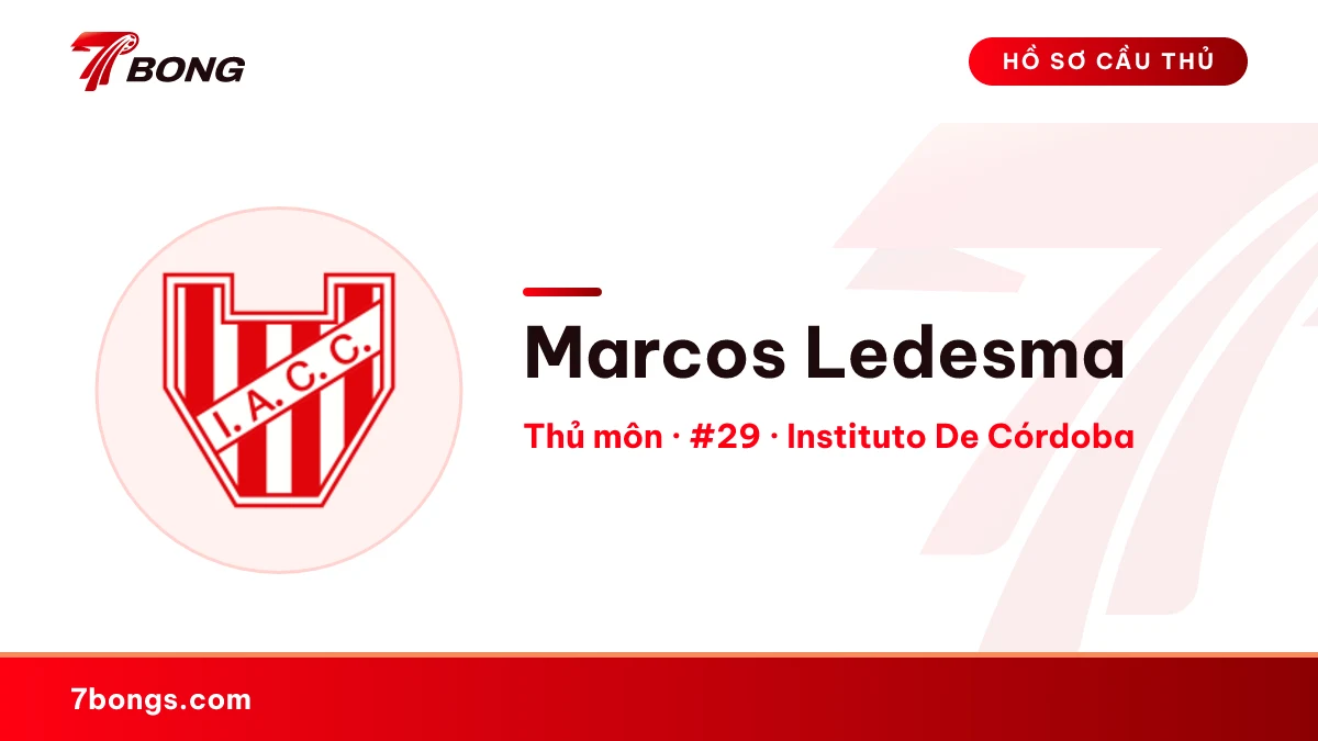 Marcos Ledesma — Instituto De Córdoba