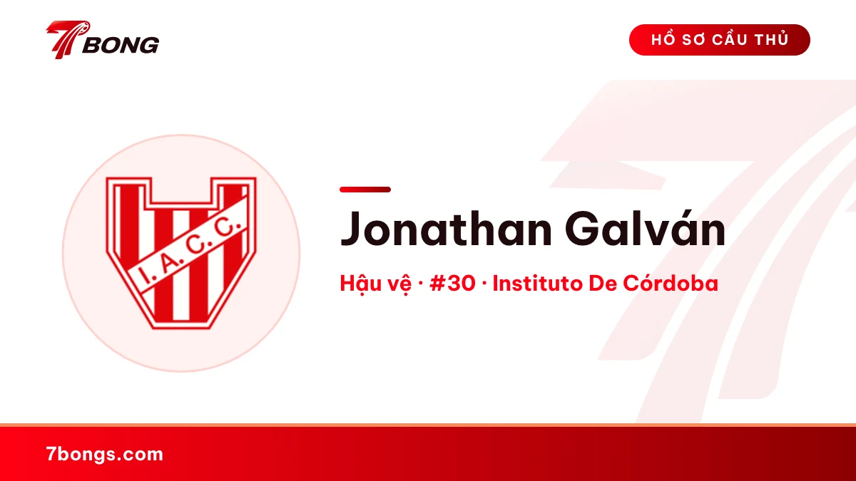 Jonathan Galván — Instituto De Córdoba