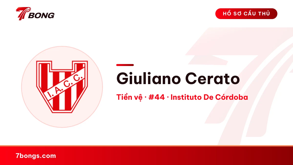 Giuliano Cerato — Instituto De Córdoba