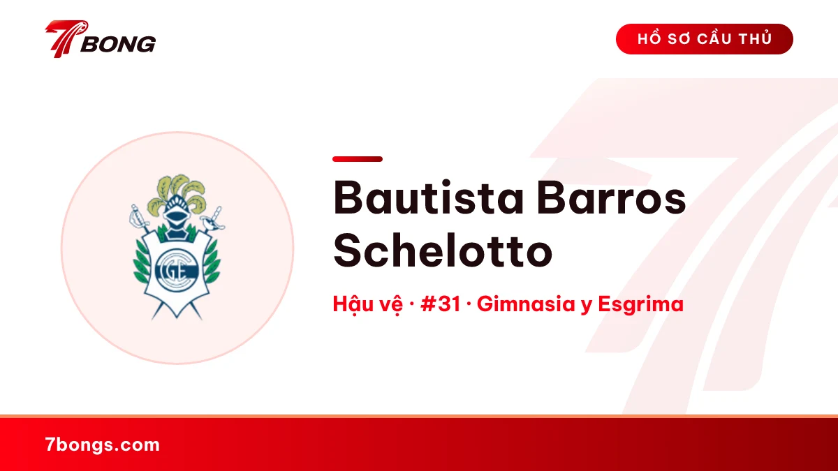 Bautista Barros Schelotto — Gimnasia y Esgrima