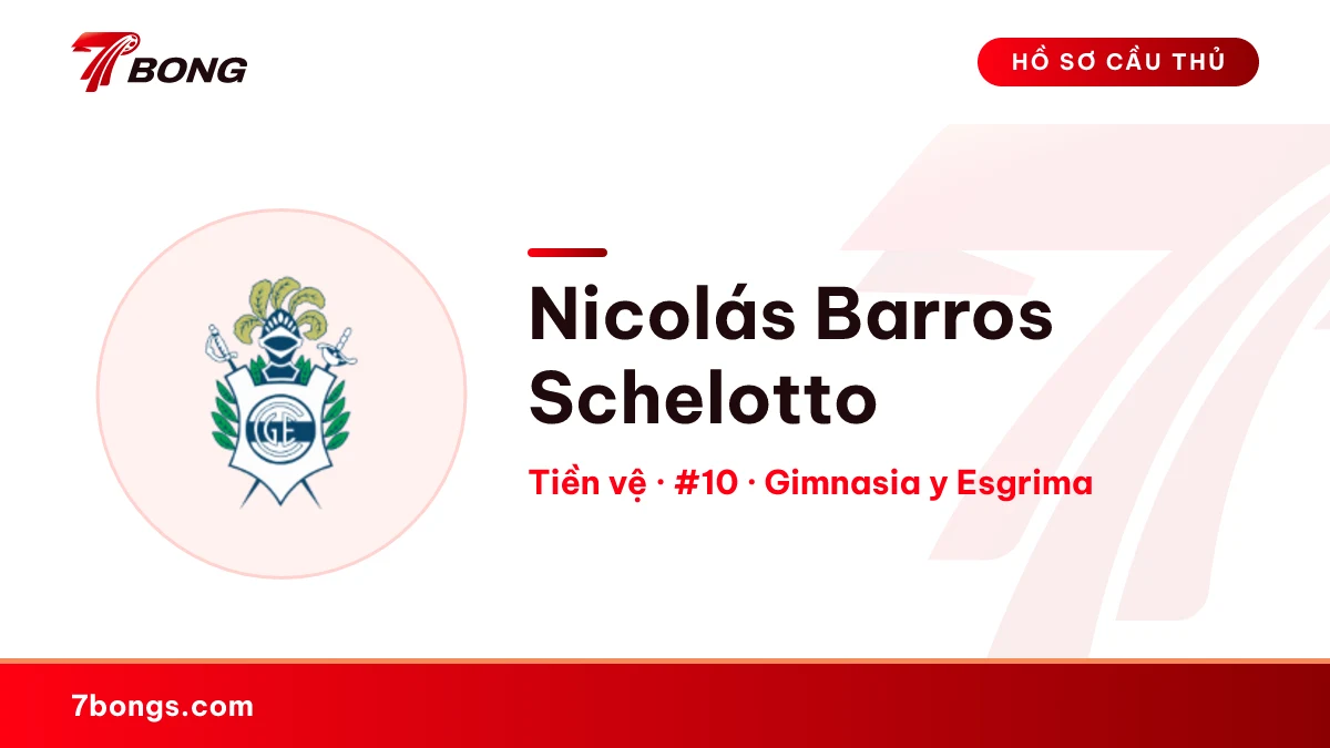 Nicolás Barros Schelotto — Gimnasia y Esgrima