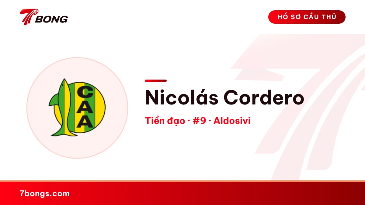 Nicolás Cordero — Aldosivi