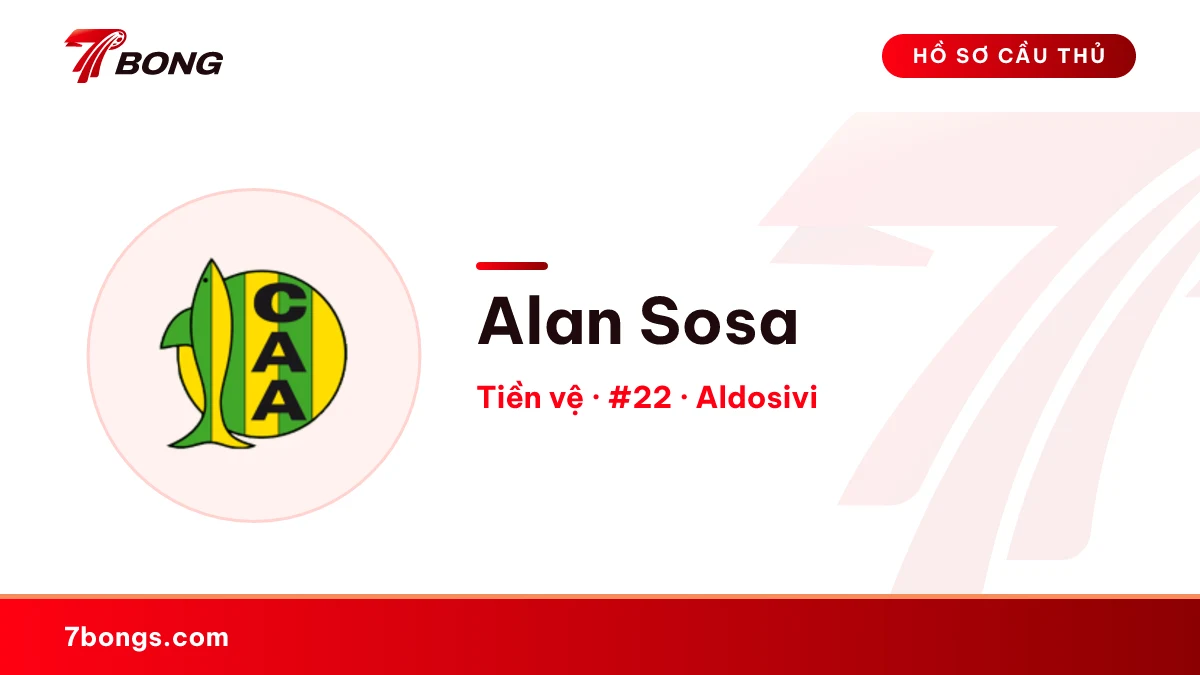 Alan Sosa — Aldosivi
