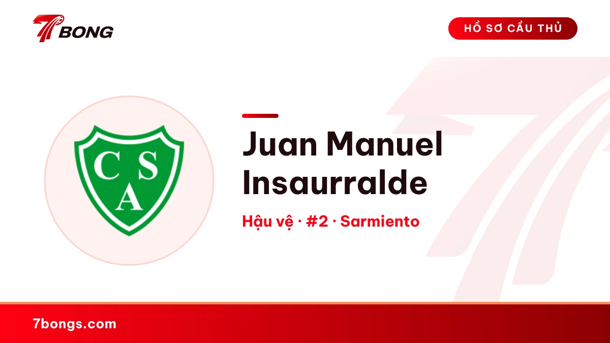 Juan Manuel Insaurralde — Sarmiento