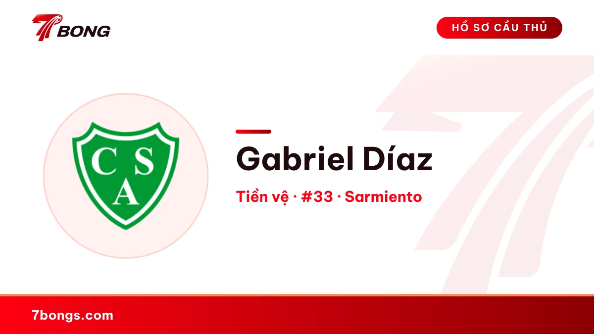 Gabriel Díaz — Sarmiento