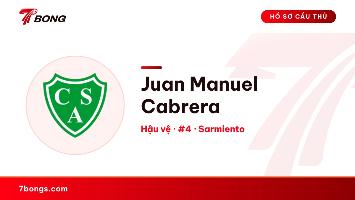 Juan Manuel Cabrera — Sarmiento