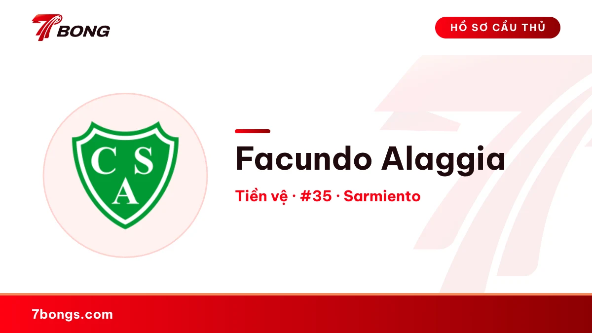 Facundo Alaggia — Sarmiento