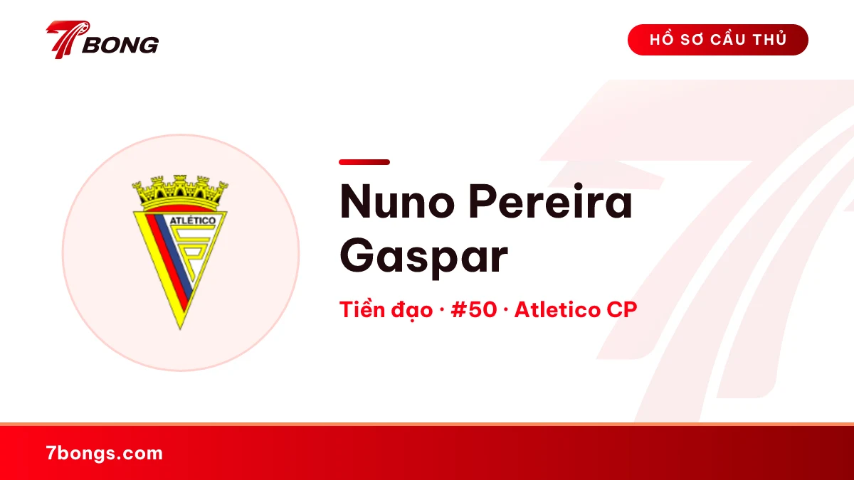 Nuno Pereira Gaspar — Atletico CP