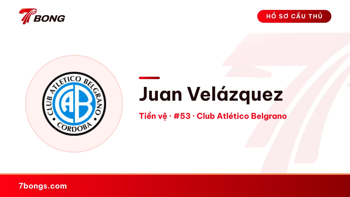 Juan Velázquez — Club Atlético Belgrano
