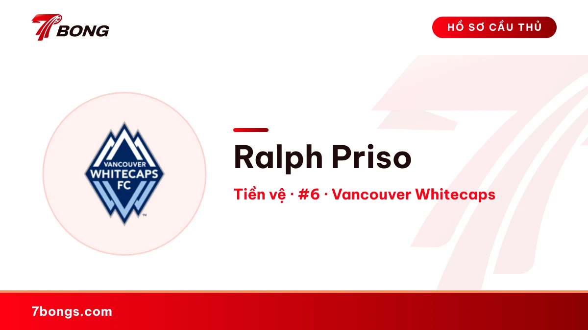 Ralph Priso — Vancouver Whitecaps