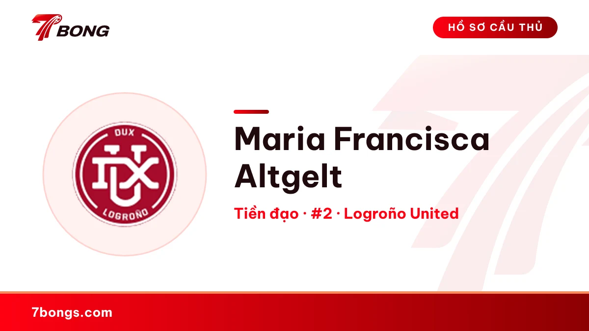 Maria Francisca Altgelt — Logroño United