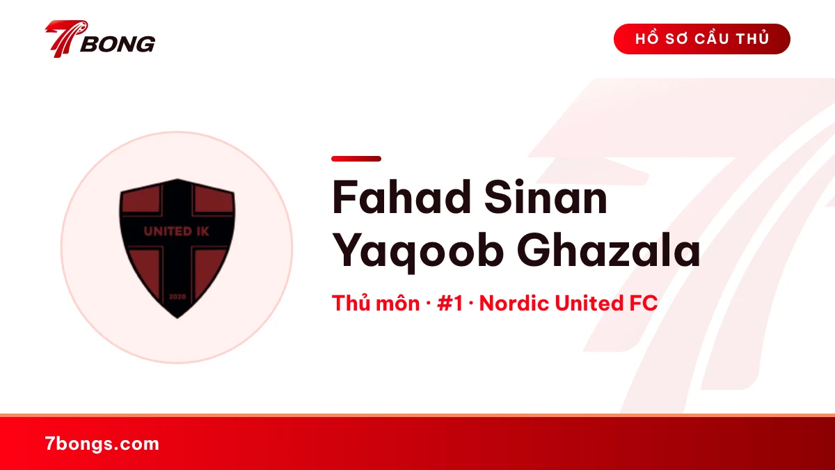 Fahad Sinan Yaqoob Ghazala — Nordic United FC