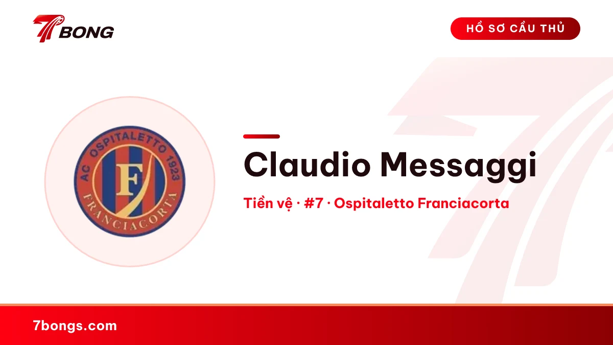 Claudio Messaggi — Ospitaletto Franciacorta
