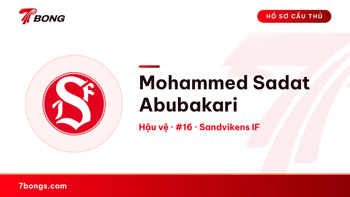 Mohammed Sadat Abubakari — Sandvikens IF