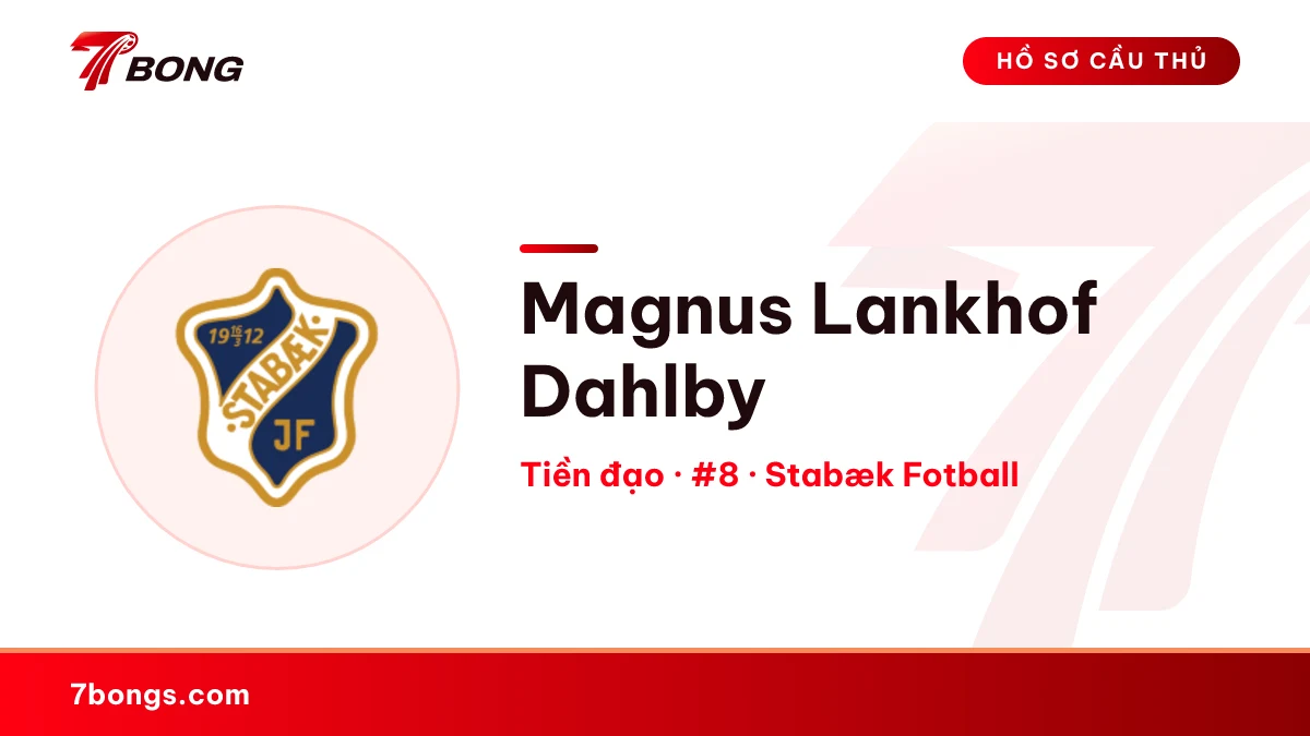 Magnus Lankhof Dahlby — Stabæk Fotball